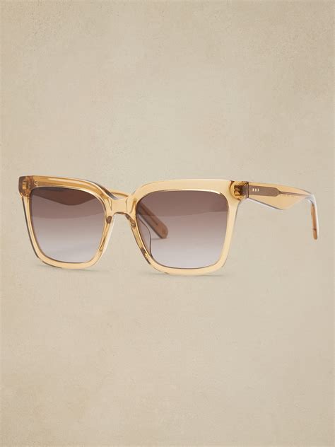 squared sunglasses banana republic|banana republic cate eyeglasses.